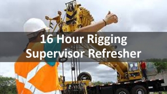 Participants in a 16 Hour Rigging Course for Supervisors Refresher at Able Safety Consulting