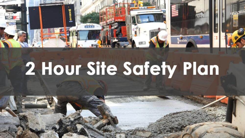 2 Hour Site Safety Plan Course by Able Safety Consulting