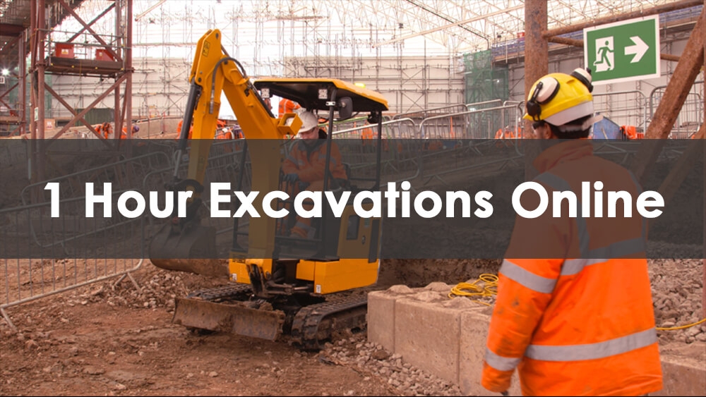 1 Hour Excavations Online Course - SST DOB OSHA Certification