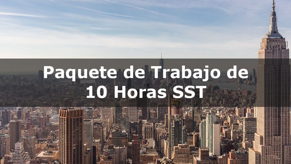 Paquete de Capacitación Laboral en Línea de 10 Horas - Curso SST DOB OSHA por Able Safety Consulting