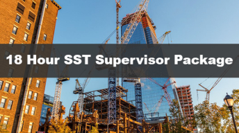 18 Hour Supervisor Upgrade Bundle Course by Able Safety Consulting covering SST, DOB, and OSHA regulations for construction supervisors