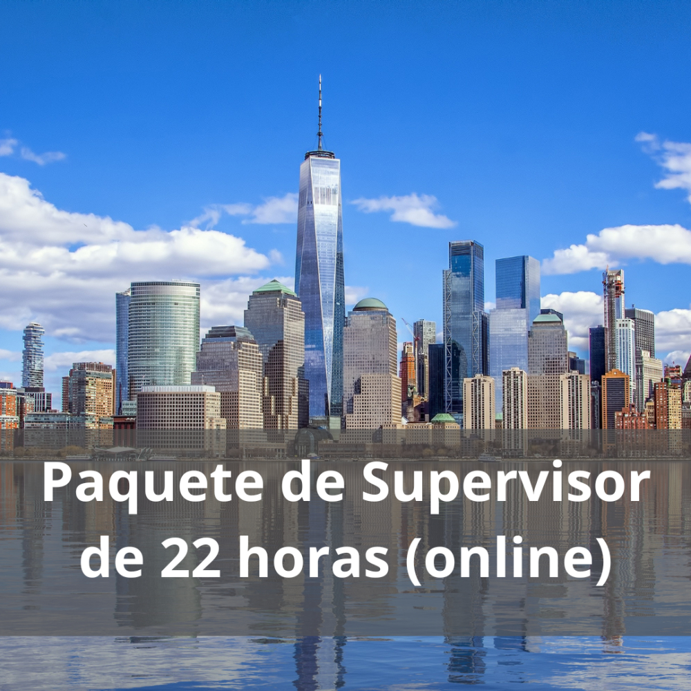 Paquete de Supervisor de 22 Horas