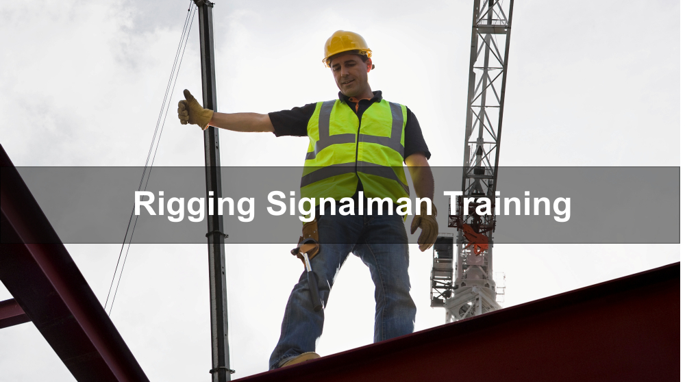 Rigging Signalman Training