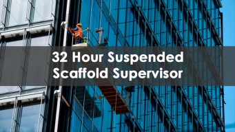 Classroom training for 32 Hour Suspended Scaffolding Course